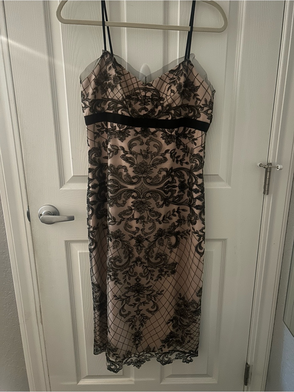 Monique Lhuillier Red Label on Champagne Lining